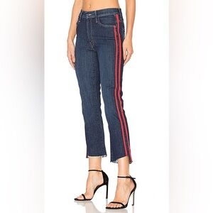 MOTHER The Insider Crop Step Fray Jeans